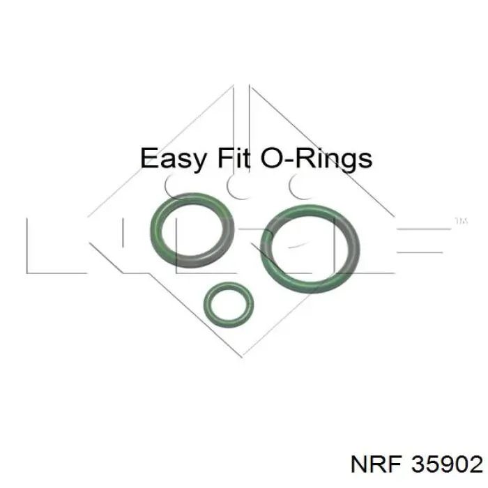 35902 NRF Radiador de aire acondicionado