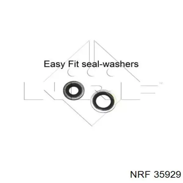 35929 NRF Radiador de aire acondicionado