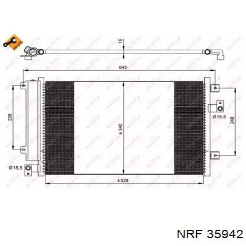 Aire acondicionado capacitor NRF 35942 precio, desde 110,79 EUR