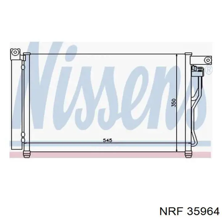 Aire acondicionado capacitor NRF 35964 precio, desde 79,86 EUR
