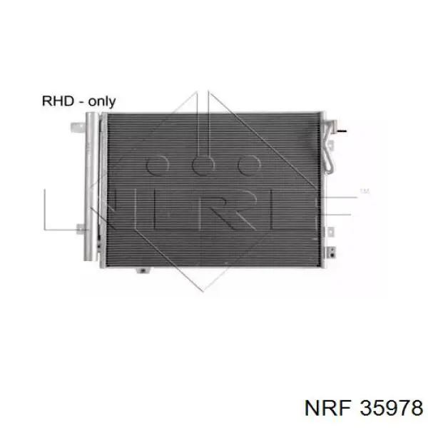 35978 NRF condensador aire acondicionado