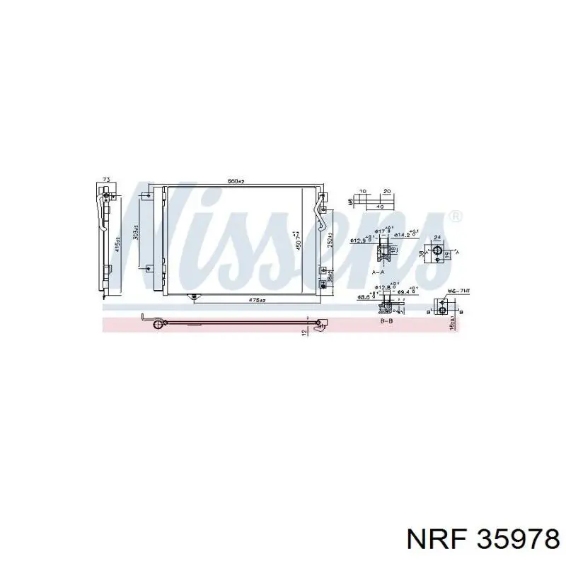Aire acondicionado capacitor NRF 35978 precio, desde 58,56 EUR