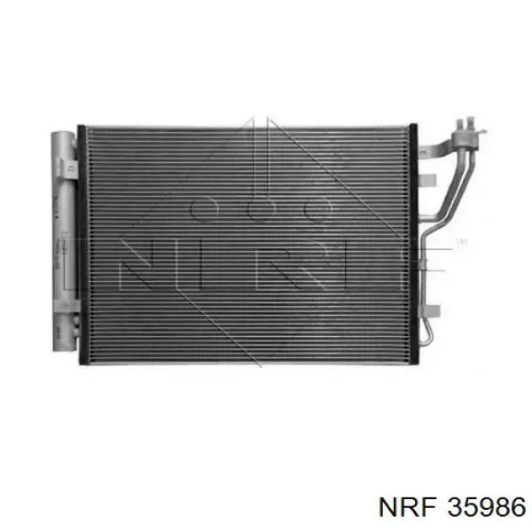 Condensador aire acondicionado 35986 NRF