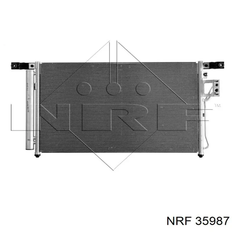 35987 NRF condensador aire acondicionado