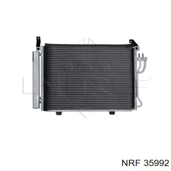 Radiador de aire acondicionado para Hyundai I10 (PA)