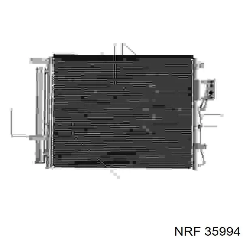 35994 NRF condensador aire acondicionado