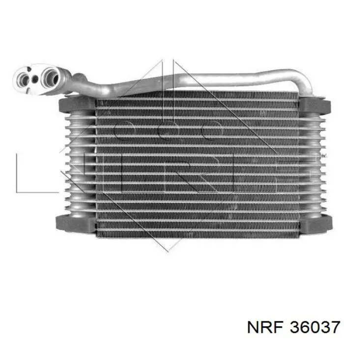 36037 NRF Evaporador, aire acondicionado