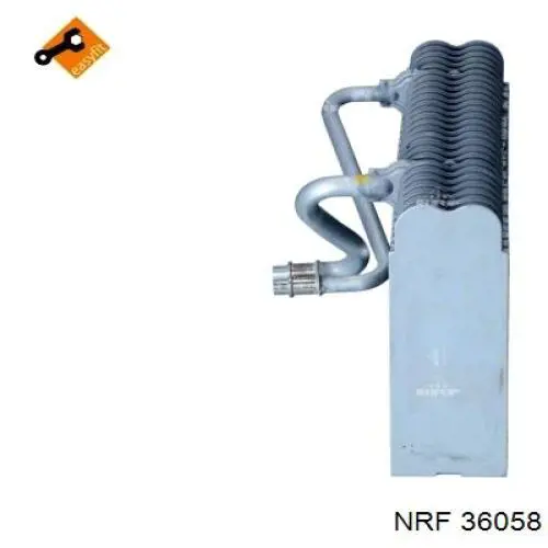 36058 NRF evaporador, aire acondicionado