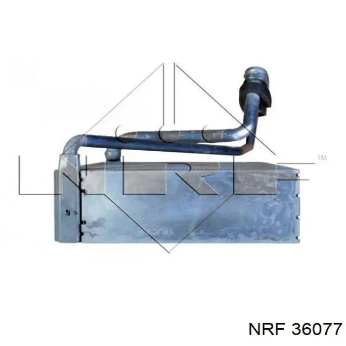 Evaporador de aire acondicionado NRF 36077 precio, desde 87,85 EUR