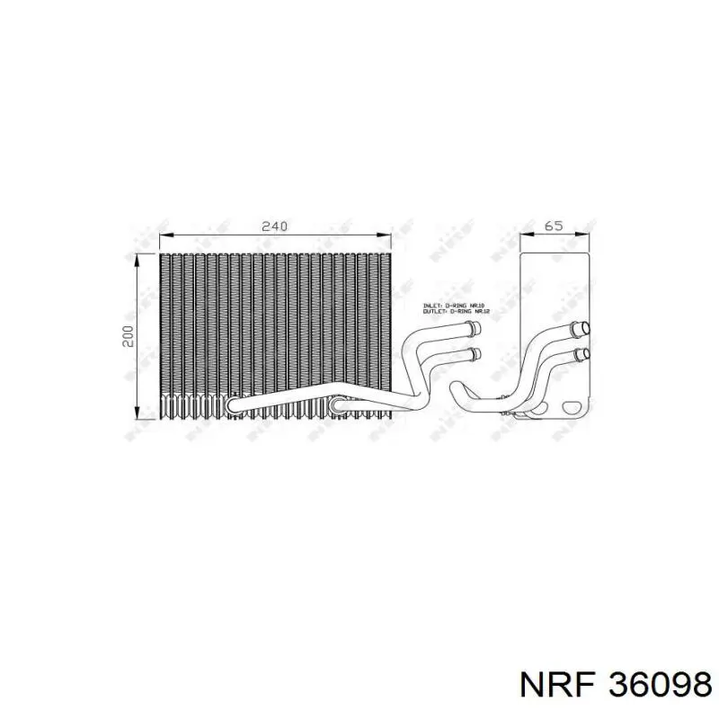 Evaporador de aire acondicionado ACR 310154 precio, desde 88,46 EUR