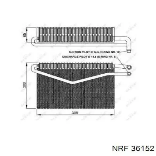 70630078 Frig AIR evaporador, aire acondicionado