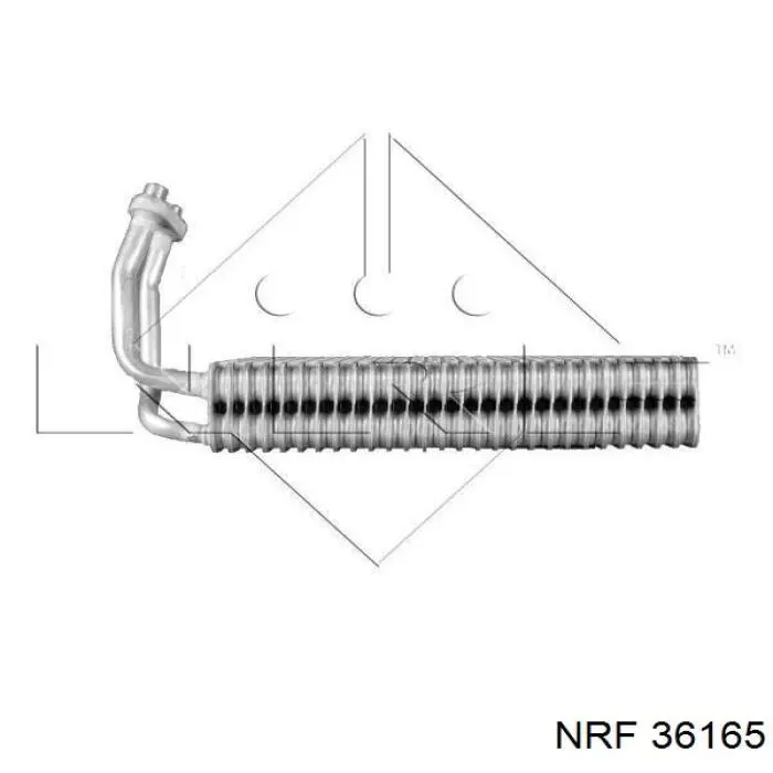 36165 NRF evaporador, aire acondicionado
