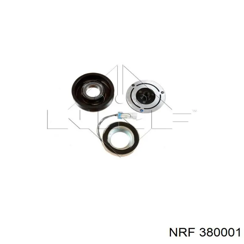380001 NRF polea compresor a/c