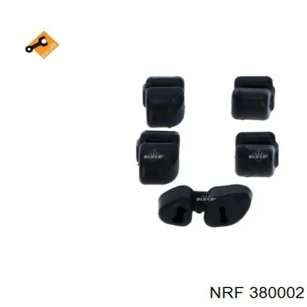 380002 NRF Polea del compresor de aire acondicionado
