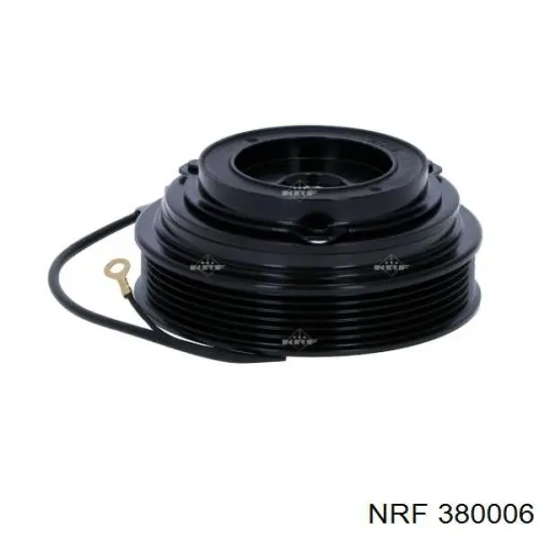 Polea del compresor de aire acondicionado NRF 380006