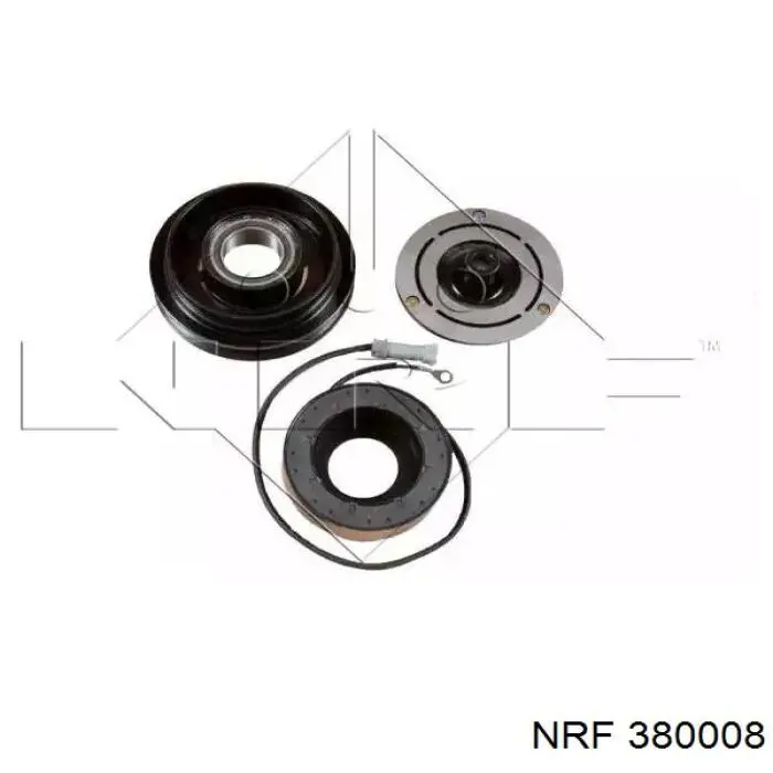 Comprar 380008 NRF Polea del compresor de aire acondicionado