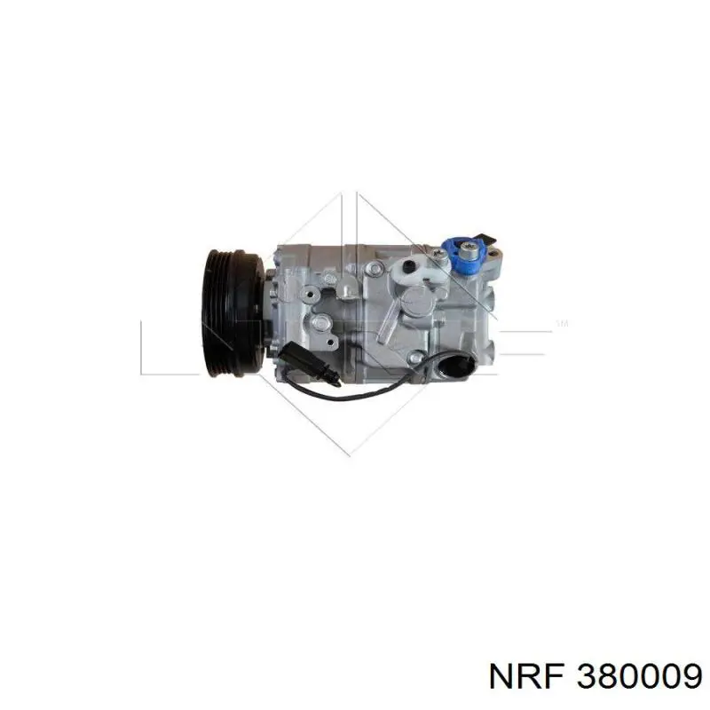 Polea del compresor de aire acondicionado NRF 380009