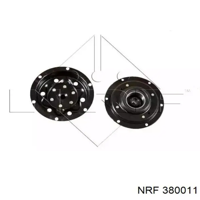 Comprar 380011 NRF Acoplamiento magnético, compresor del aire acondicionado 