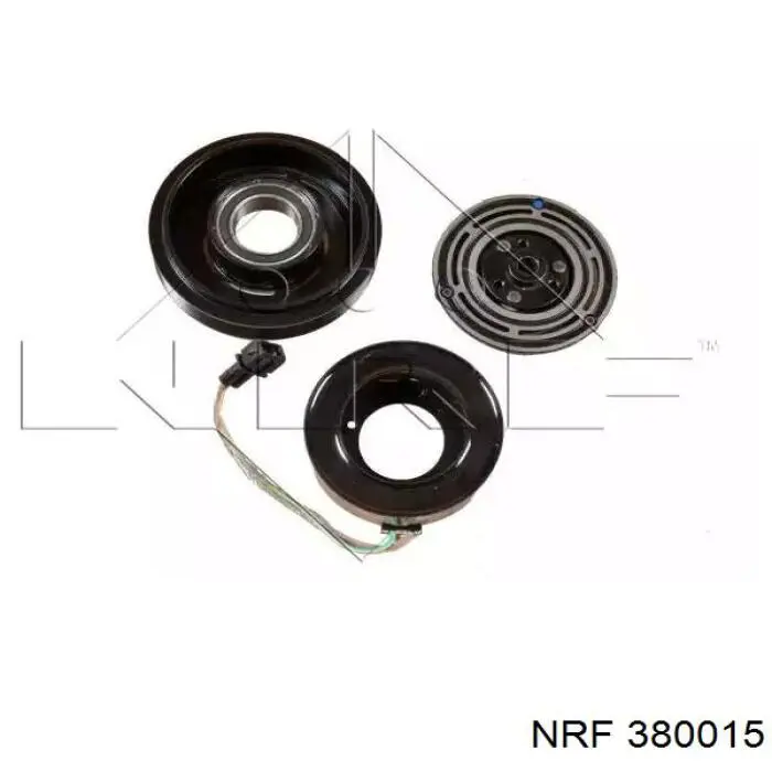 380015 NRF polea compresor a/c