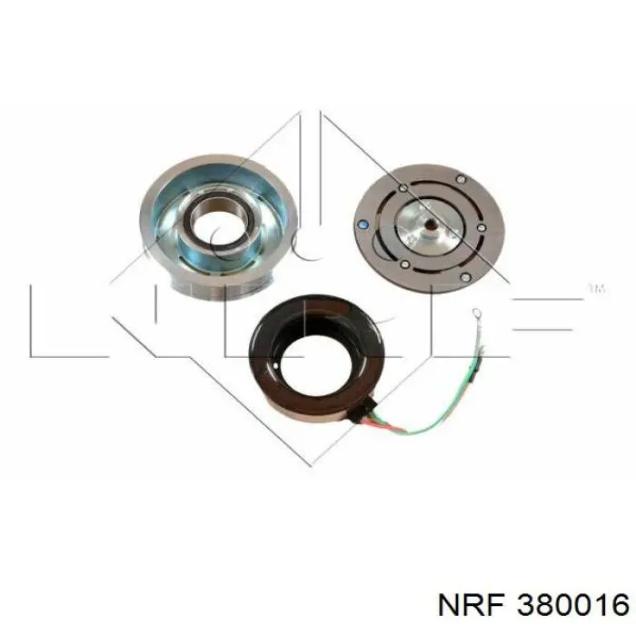 Comprar 380016 NRF Polea del compresor de aire acondicionado