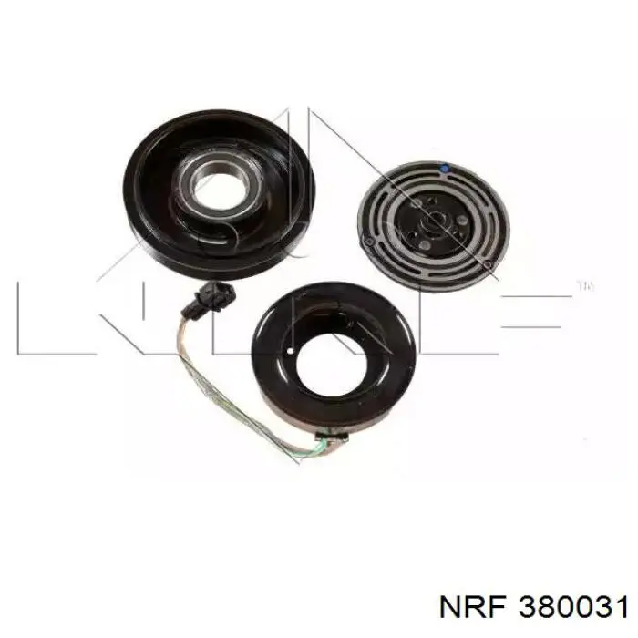 380031 NRF polea compresor a/c