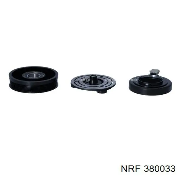 Polea del compresor de aire acondicionado NRF 380033