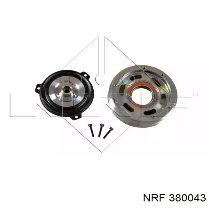 Polea del compresor de aire acondicionado NRF 380043 precio, desde 91,21 EUR