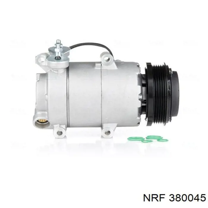 Polea del compresor de aire acondicionado NRF 380045
