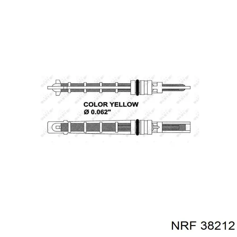 38212 NRF Válvula TRV del aire acondicionado
