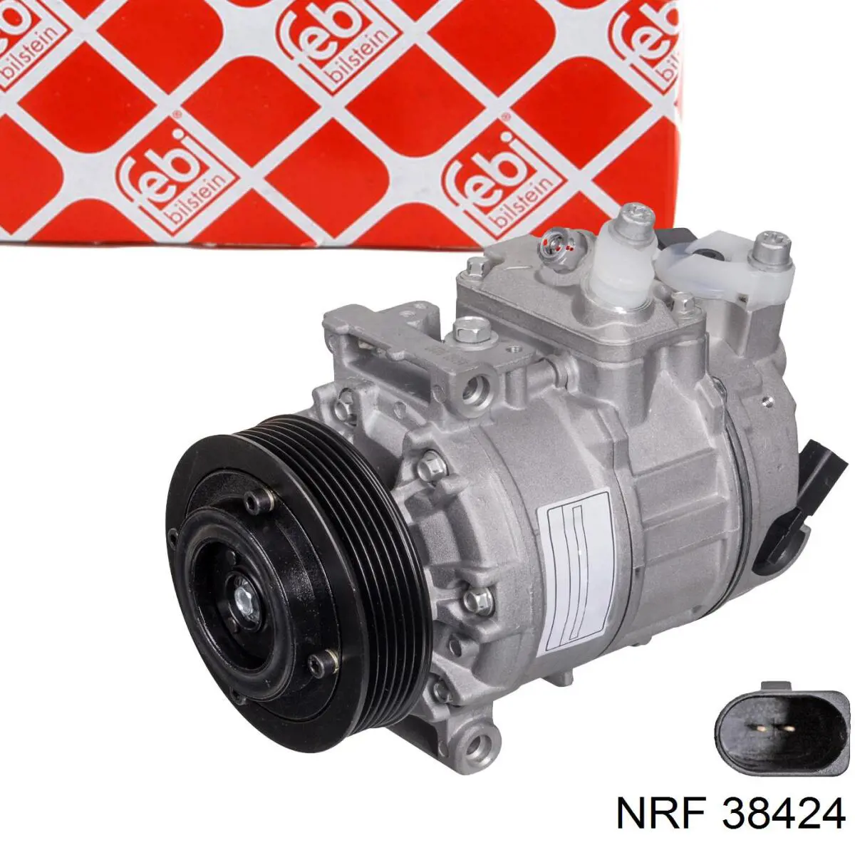 38424 NRF Válvula del compresor de aire acondicionado