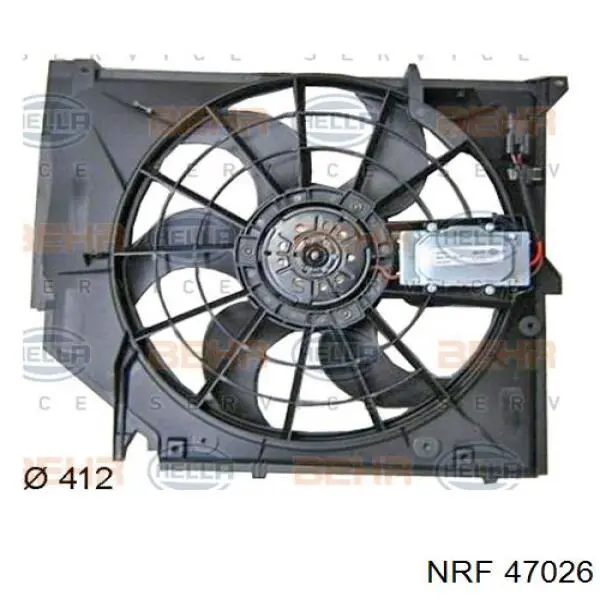 Comprar 47026 NRF Ventilador de radiador