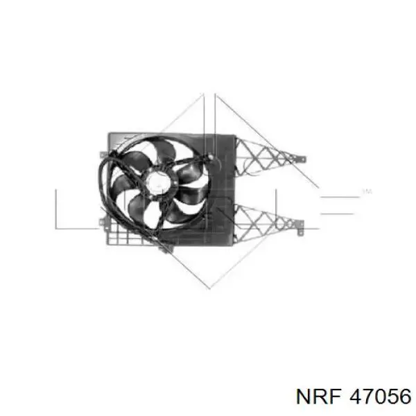 Ventilador, refrigeración motor NRF 47056 precio, desde 206,03 EUR