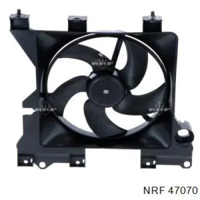 508 0063 Autotechteile ventilador (rodete +motor refrigeración del motor con electromotor completo)