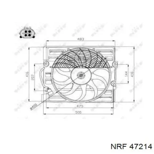 Ventilador, refrigeración motor ACR 330024 precio, desde 192,83 EUR
