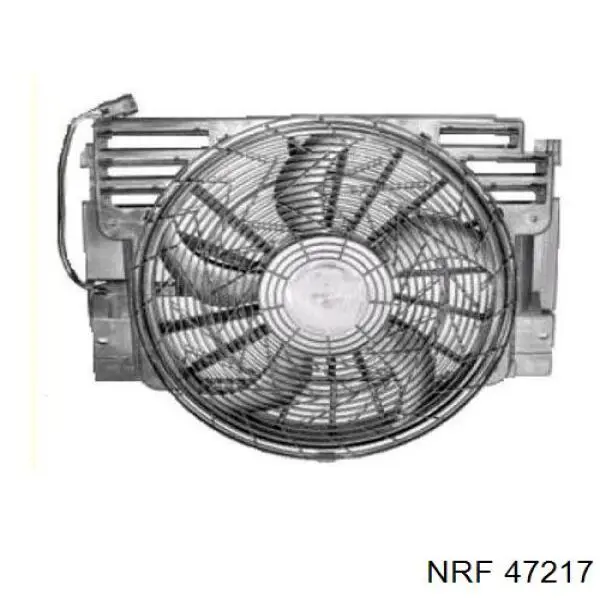 Difusor de radiador, aire acondicionado, completo con motor y rodete BMW X5 (E53)