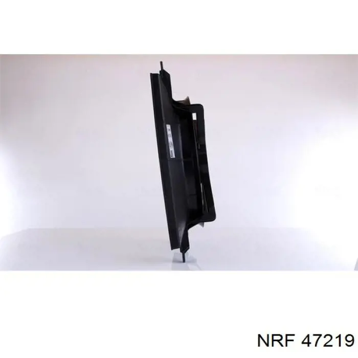 47219 NRF difusor de radiador, ventilador de refrigeración, condensador del aire acondicionado, completo con motor y rodete