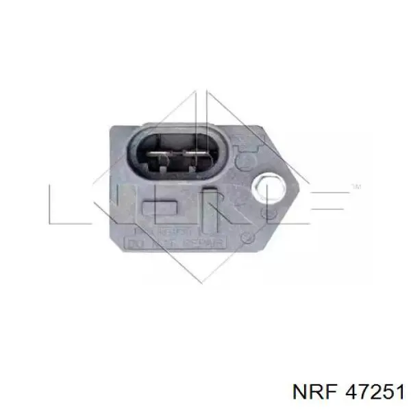 47251 NRF difusor de radiador, ventilador de refrigeración, condensador del aire acondicionado, completo con motor y rodete