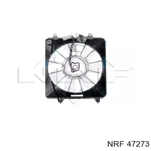 Comprar 47273 NRF Difusor del radiador del aire acondicionado con ventilador y motor
