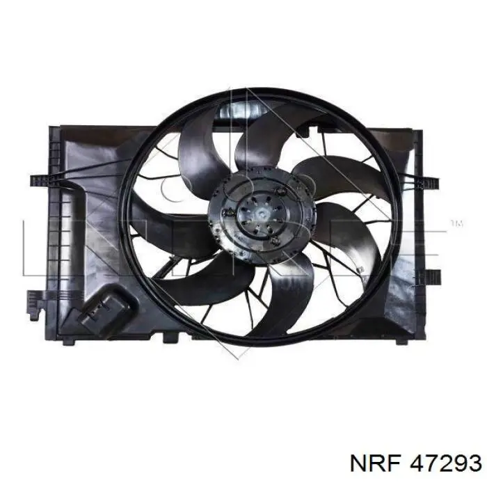 5062002 Frig AIR difusor de radiador, ventilador de refrigeración, condensador del aire acondicionado, completo con motor y rodete