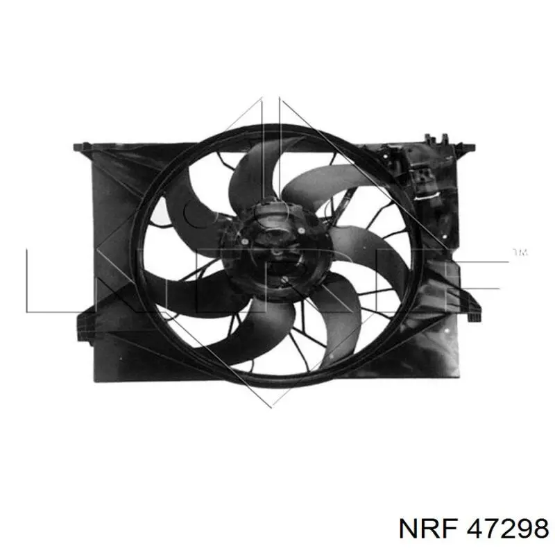 Ventilador, refrigeración motor NRF 47298 precio, desde 300,56 EUR