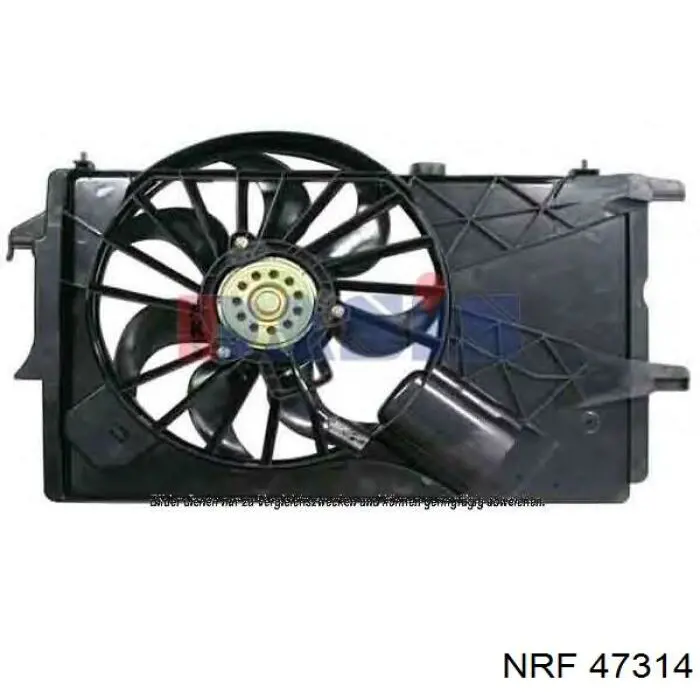 13224685 Peugeot/Citroen ventilador, refrigeración del motor