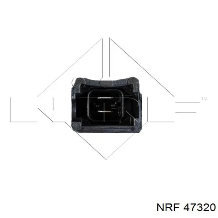 Ventilador del motor 47320 NRF