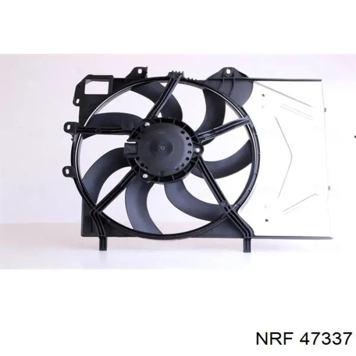 Ventilador (rodete +motor) refrigeración del motor con electromotor completo para Citroen DS3 