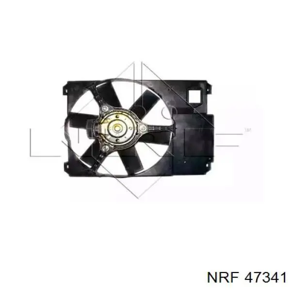 47341 NRF ventilador (rodete +motor refrigeración del motor con electromotor, izquierdo)