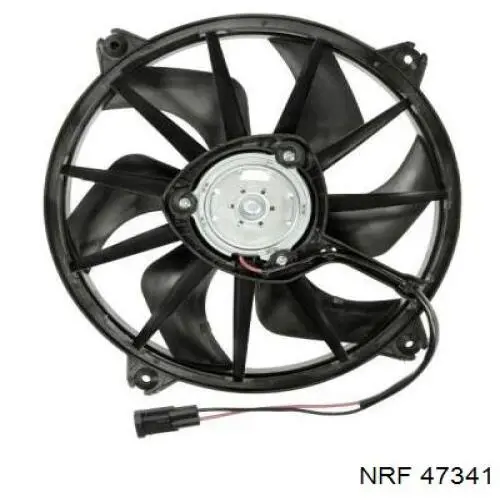 Comprar 47341 NRF Ventilador eléctrico de refrigeración completo izquierdo (motor y hélice)