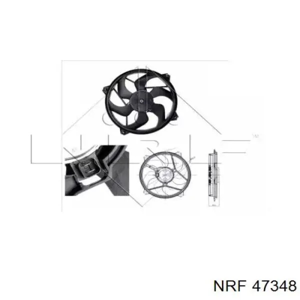 Ventilador de refrigeración del motor ERA Benelux 352042