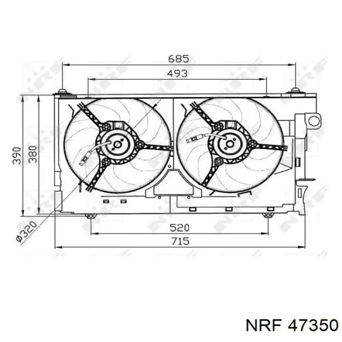 125365 Peugeot/Citroen Electroventilador del motor