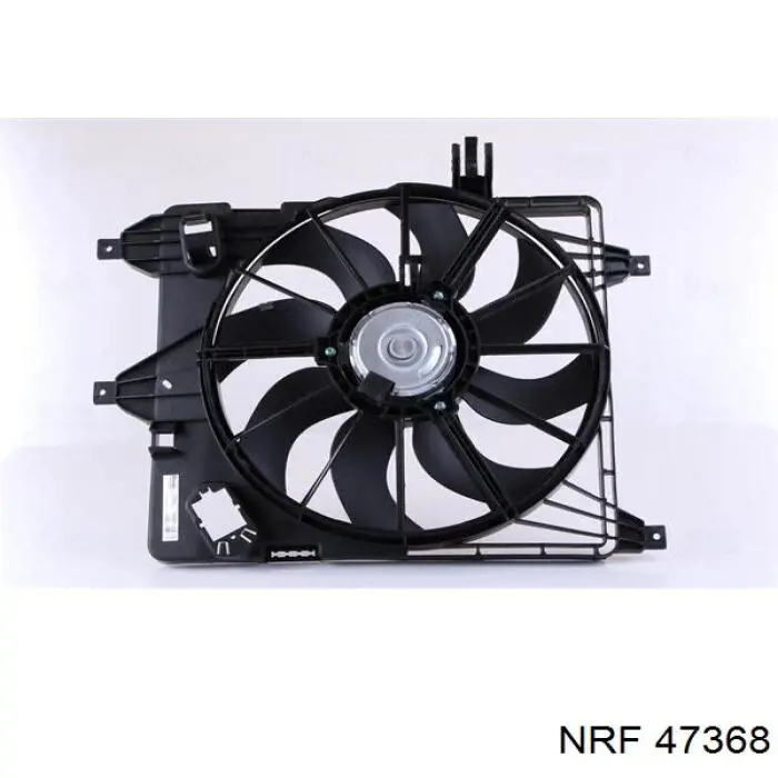330174 ACR difusor de radiador, ventilador de refrigeración, condensador del aire acondicionado, completo con motor y rodete
