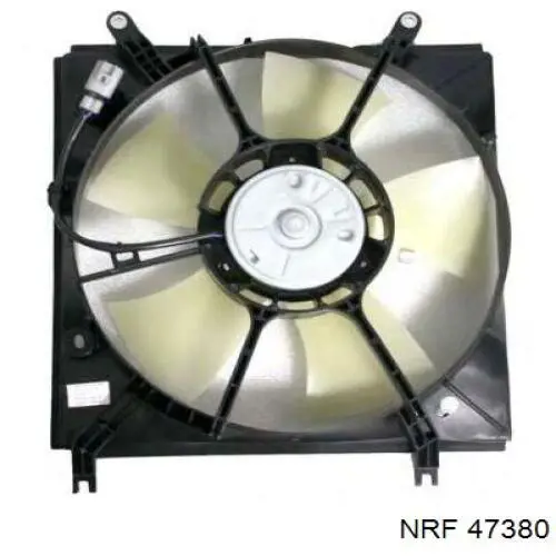 FP 70 W122 FPS difusor de radiador, ventilador de refrigeración, condensador del aire acondicionado, completo con motor y rodete
