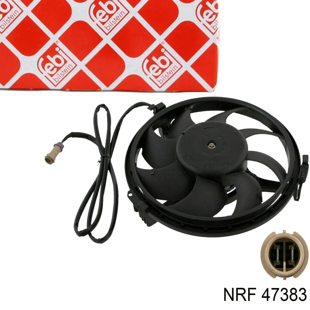 Ventilador de refrigeración del motor NRF 47383
